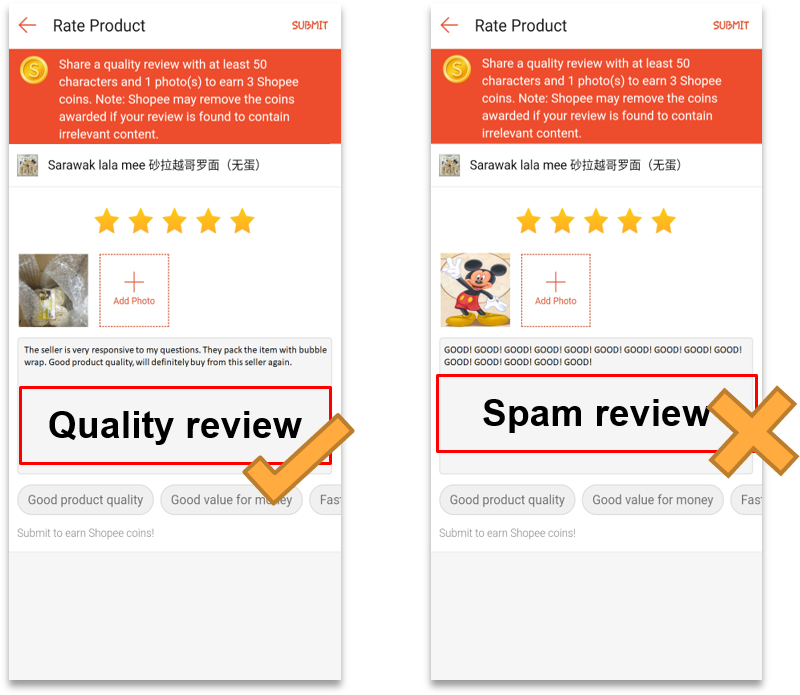 HOW TO EDIT PRODUCT RATINGS IN SHOPEE 2022  Quick Tutorial #shopee  #shopeeapp 